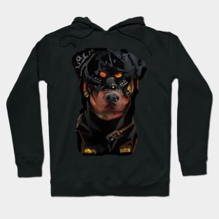 Rottweiler Steampunk Hoodie